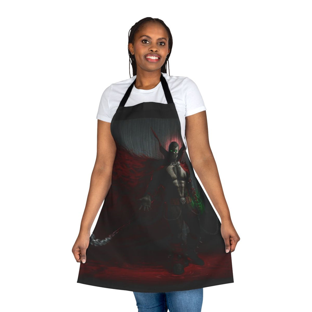Spawn-themed fantasy apron for Mortal Kombat 11 fans