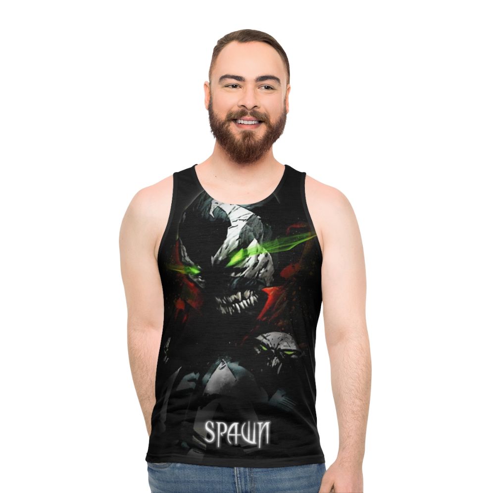Spawn Lithium Rage Unisex Green Tank Top