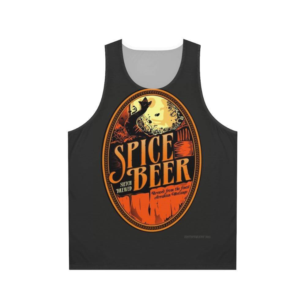 Spice Beer Label Unisex Tank Top