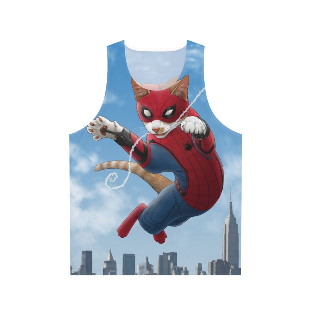 Spider Cat Unisex Tank Top 2
