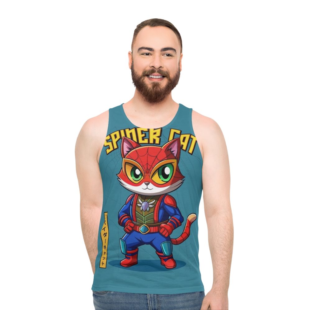 Spider-Cat Unisex Tank Top