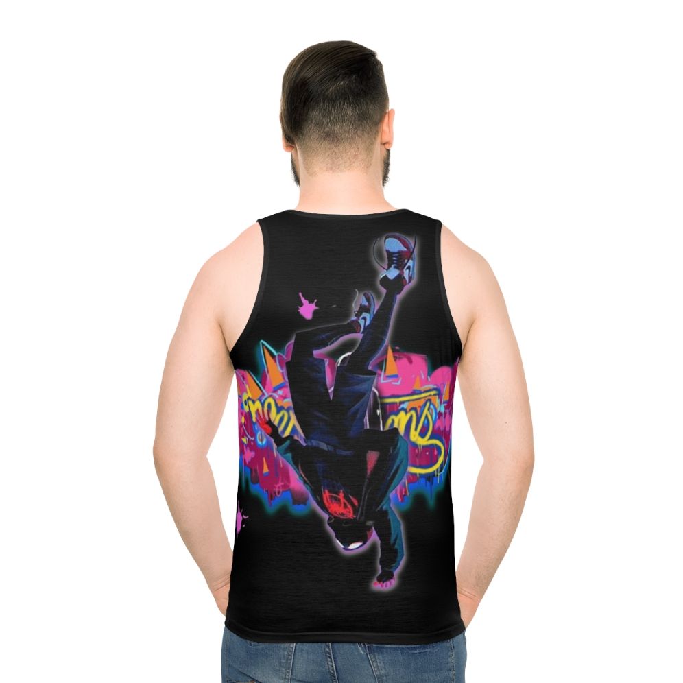 Spider-Man Miles Morales Free Falling Expectations Unisex Tank Top