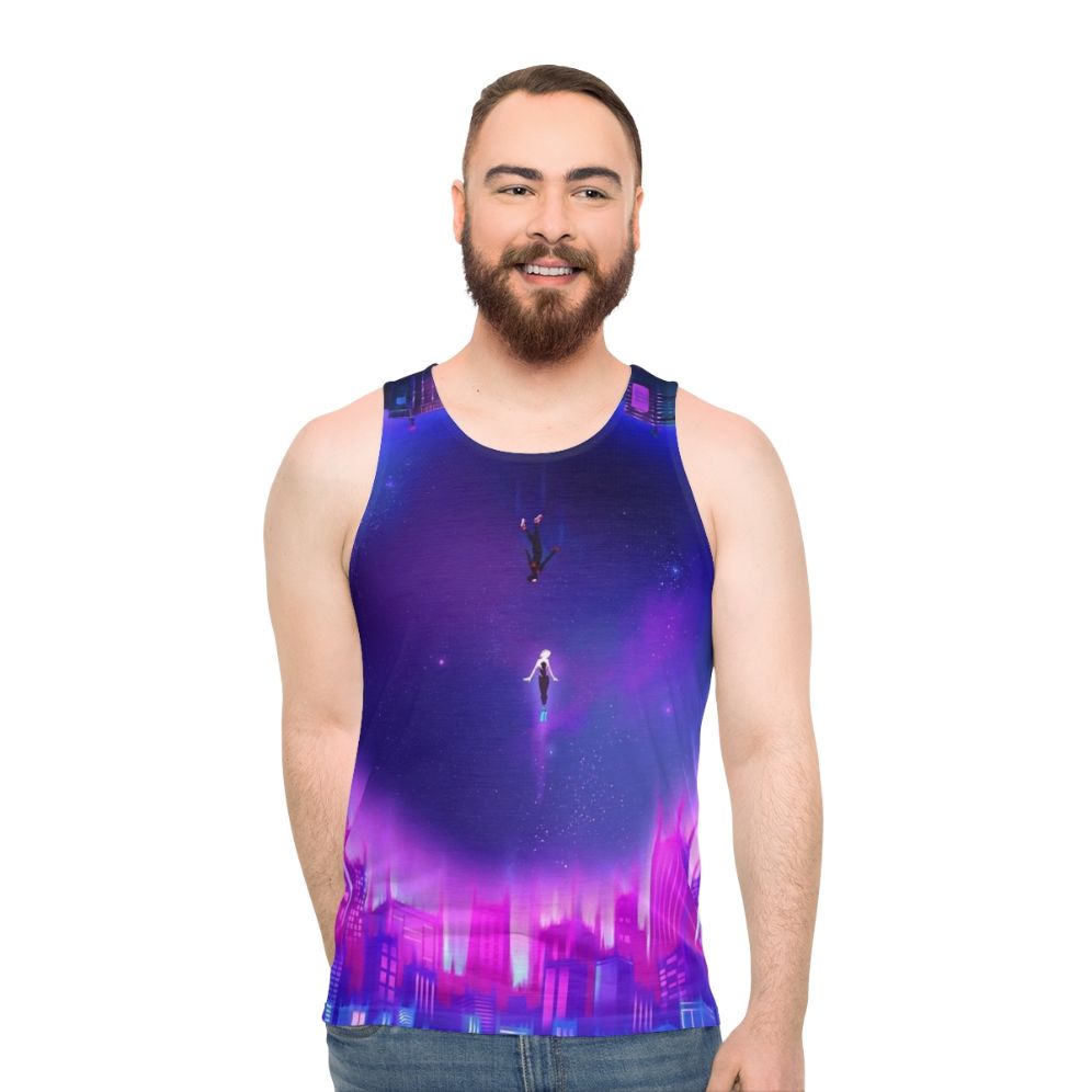 Spider-Verse Gwen and Miles Morales Unisex Tank Top