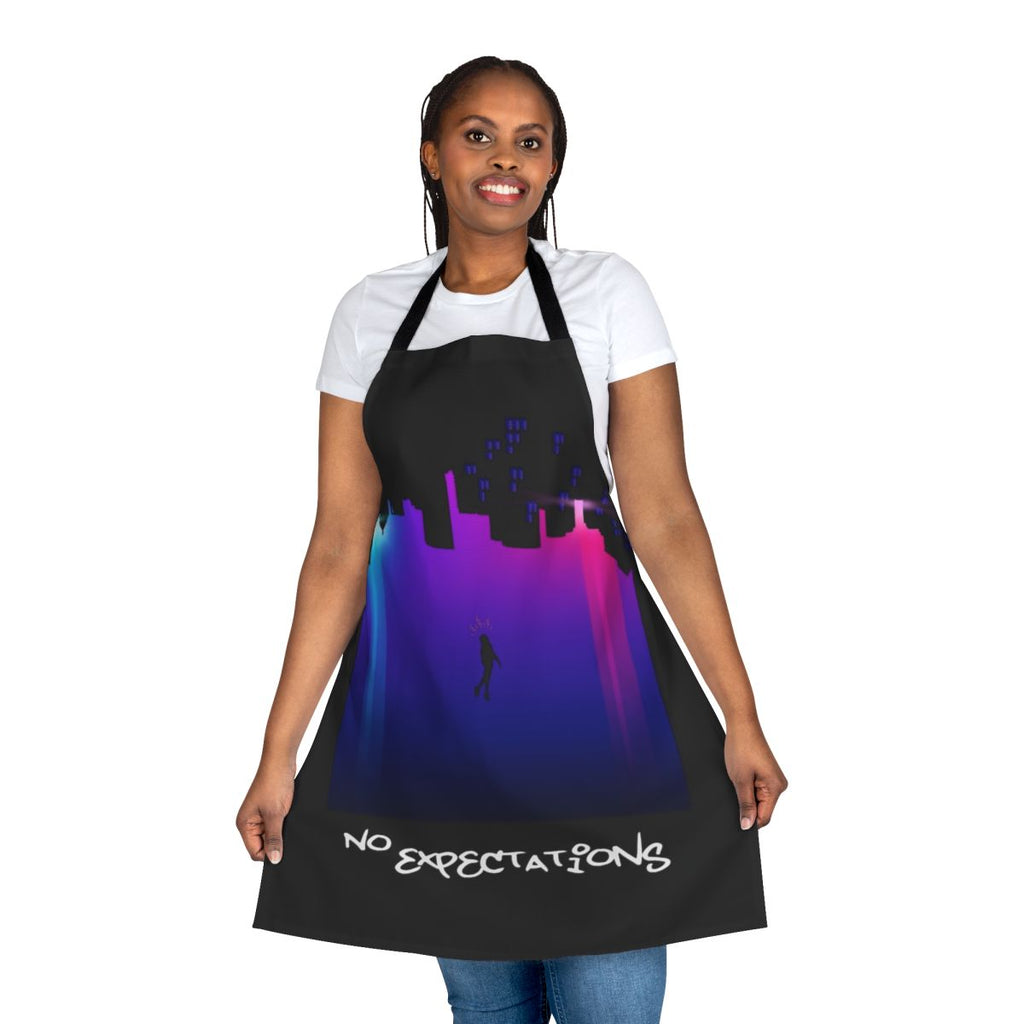 Spider-Verse Superhero Apron featuring characters from the animated movie