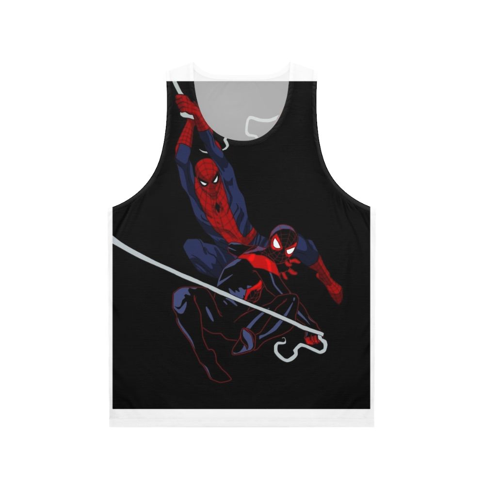Spider-Verse Unisex Tank Top featuring Peter Parker and Miles Morales