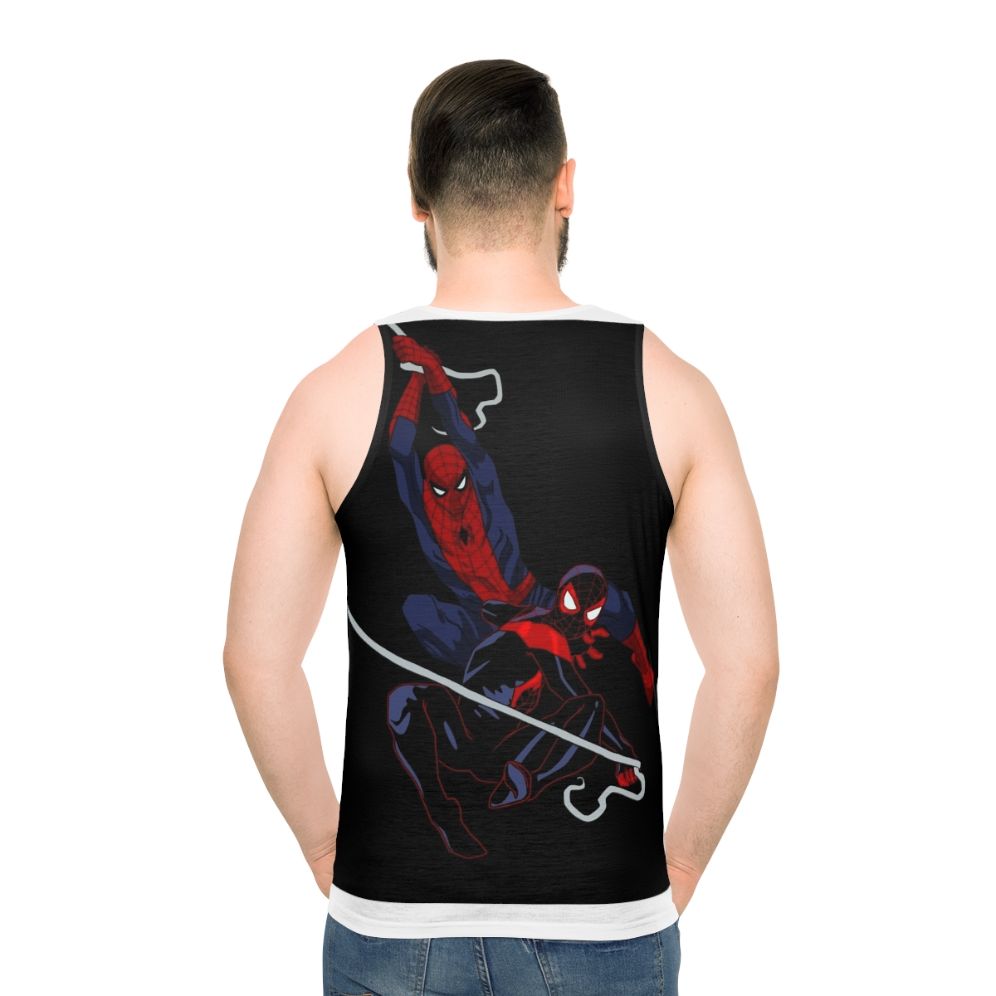 Spider-Verse Unisex Tank Top featuring Peter Parker and Miles Morales