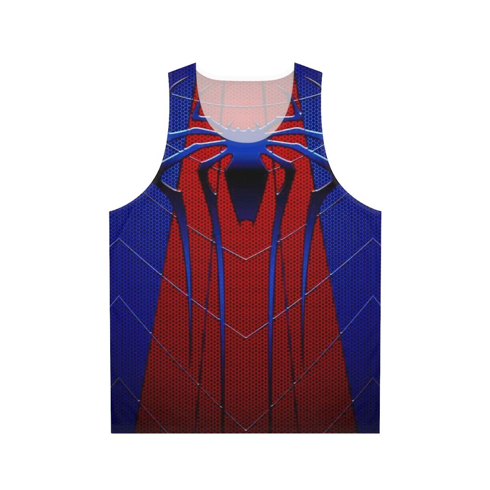 Spider web art unisex traditional art tank top