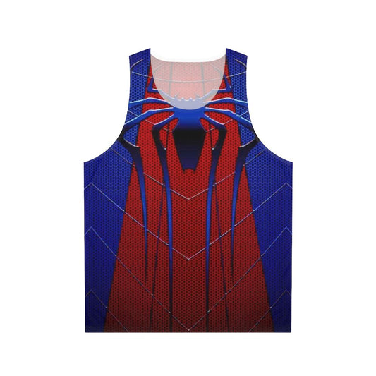 Spider web art unisex traditional art tank top
