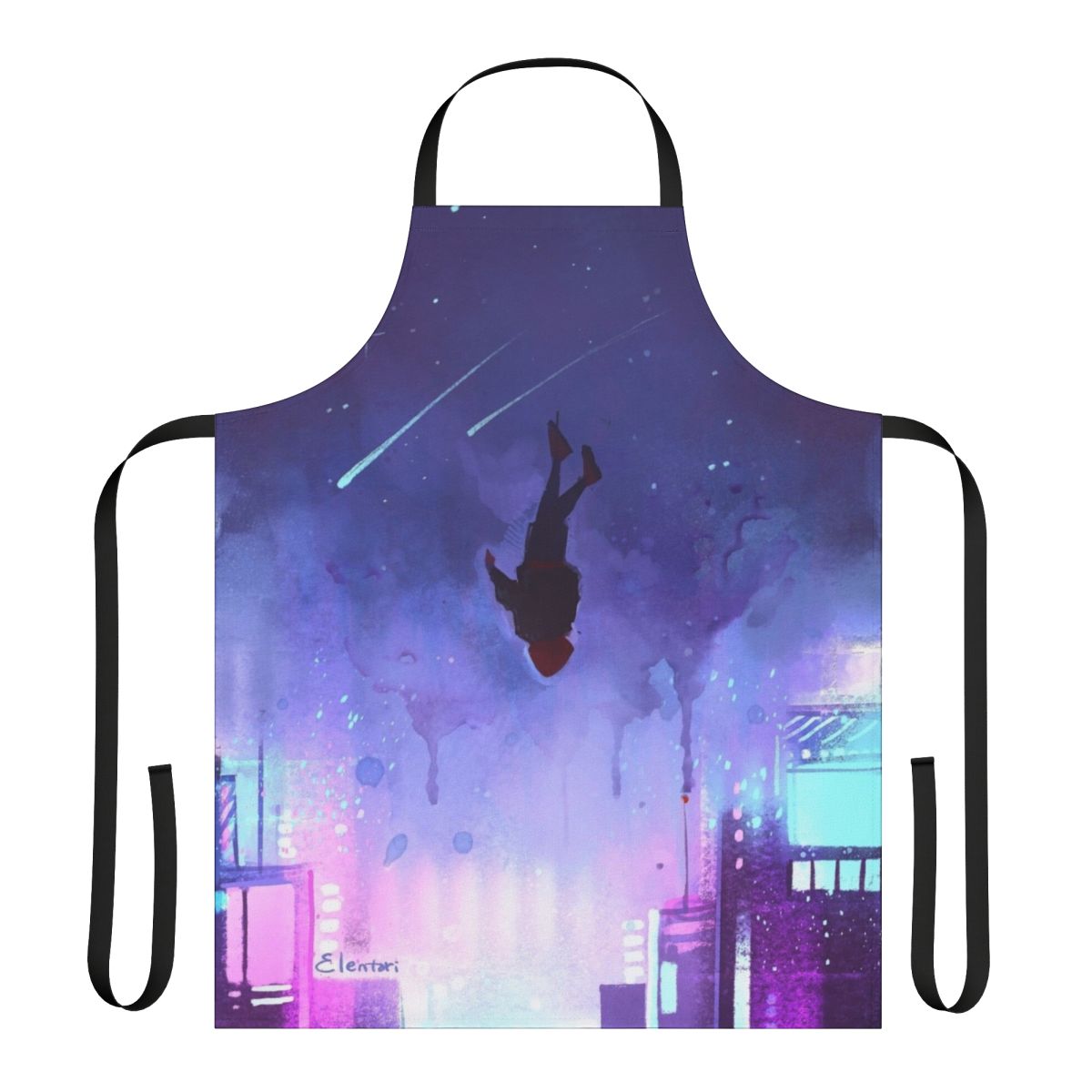 Spiderman inspired apron with comic book art design