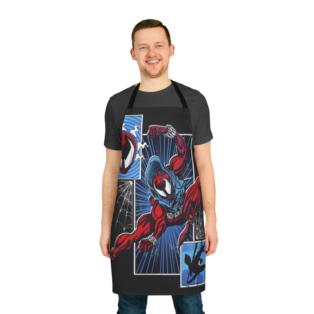 Spiderman-Inspired Scarlet Spider Apron with Ben Reilly Design