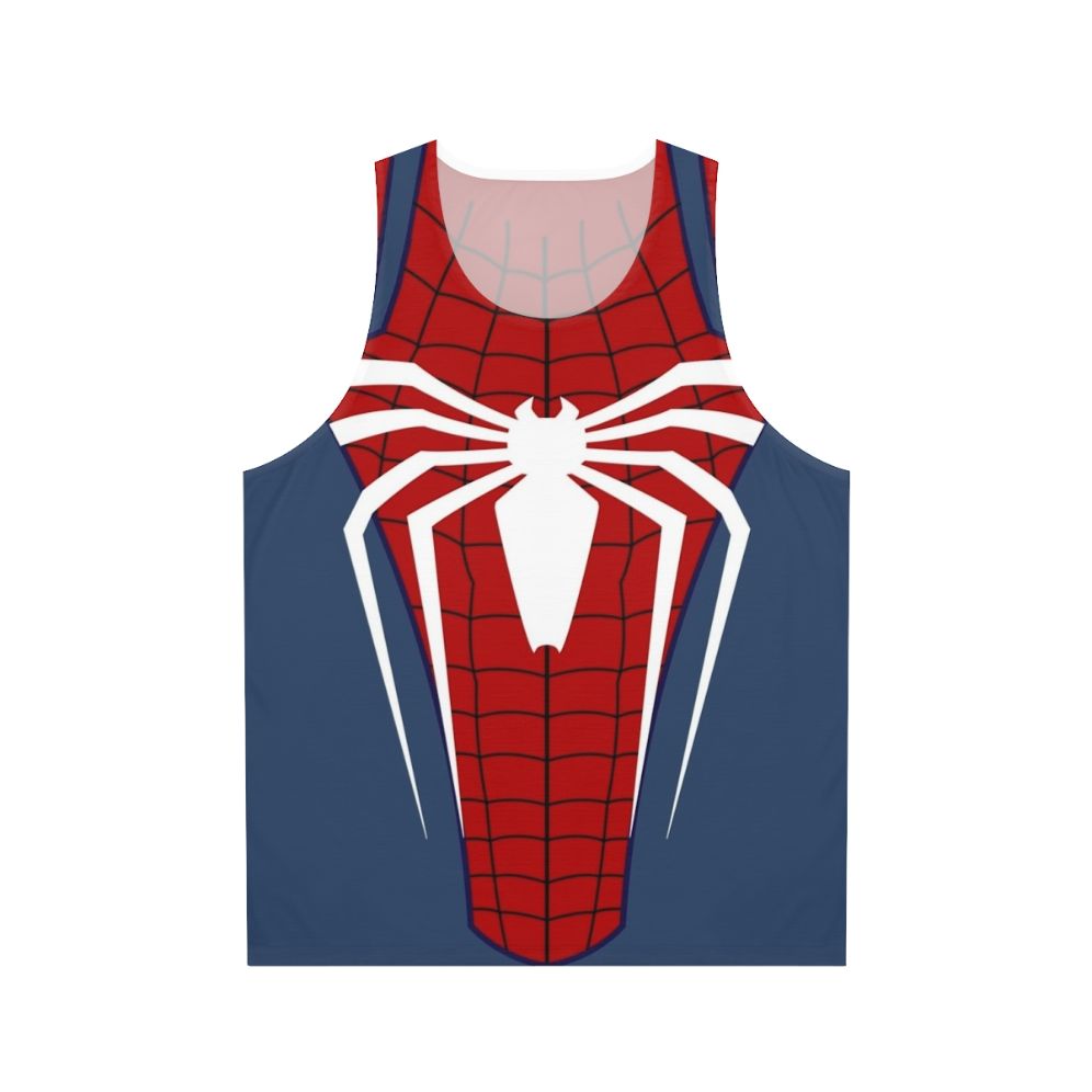Spiderman Spider White Unisex Tank Top