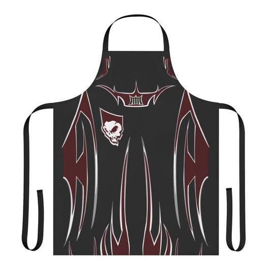 Spinebuster-Inspired Apron with Hot Wheels Acceleracers Diecast Car Design
