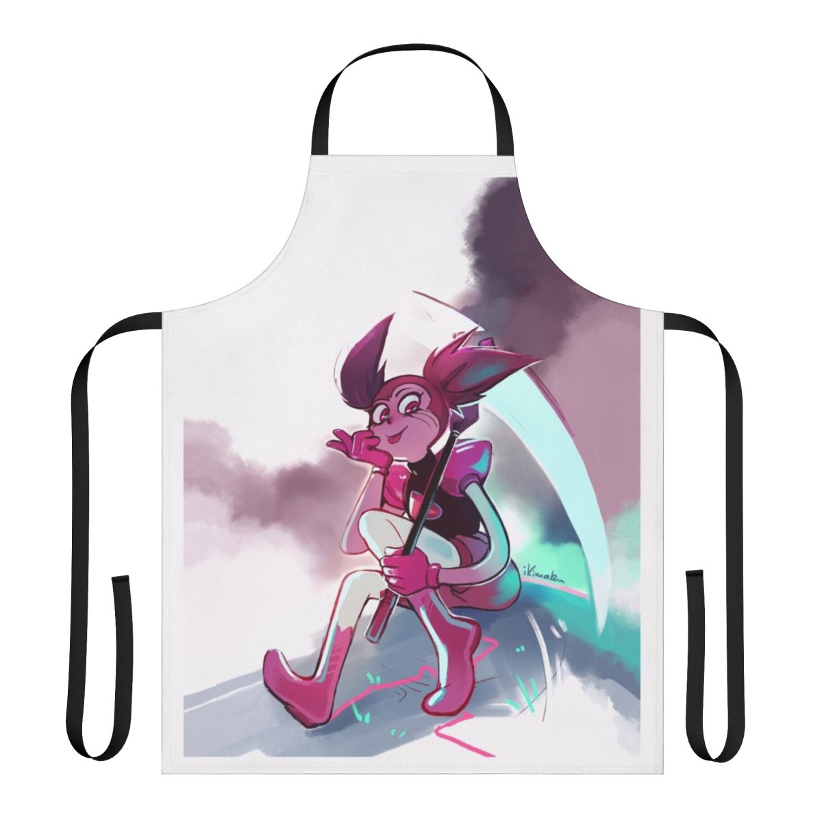 Spinel-themed apron featuring the character from the Steven Universe franchise