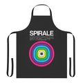Spiral-patterned apron inspired by the video game No More Heroes 2