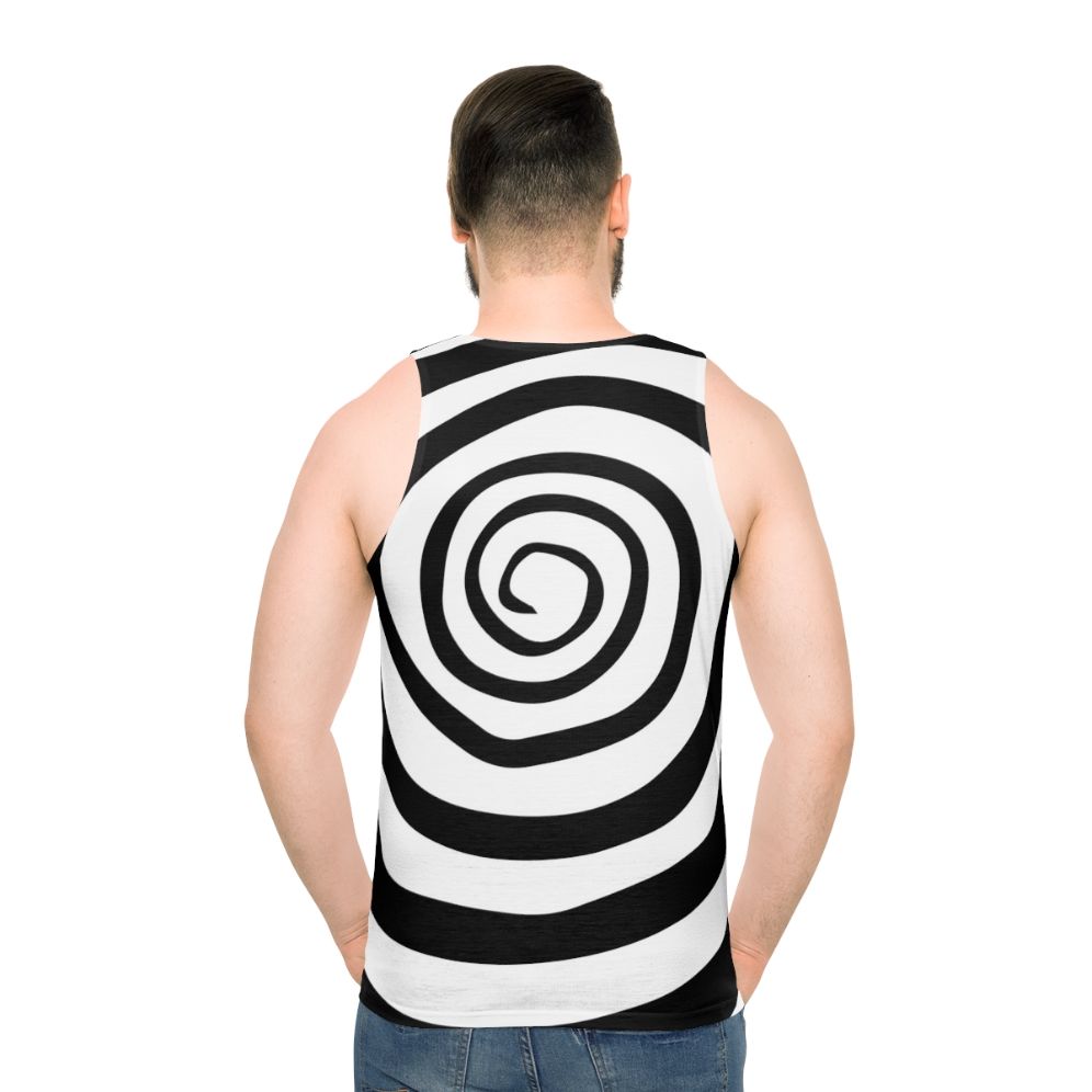 Spiral Motionless In White Unisex Tank Top