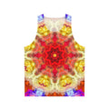 Spiritual rose unisex tank top