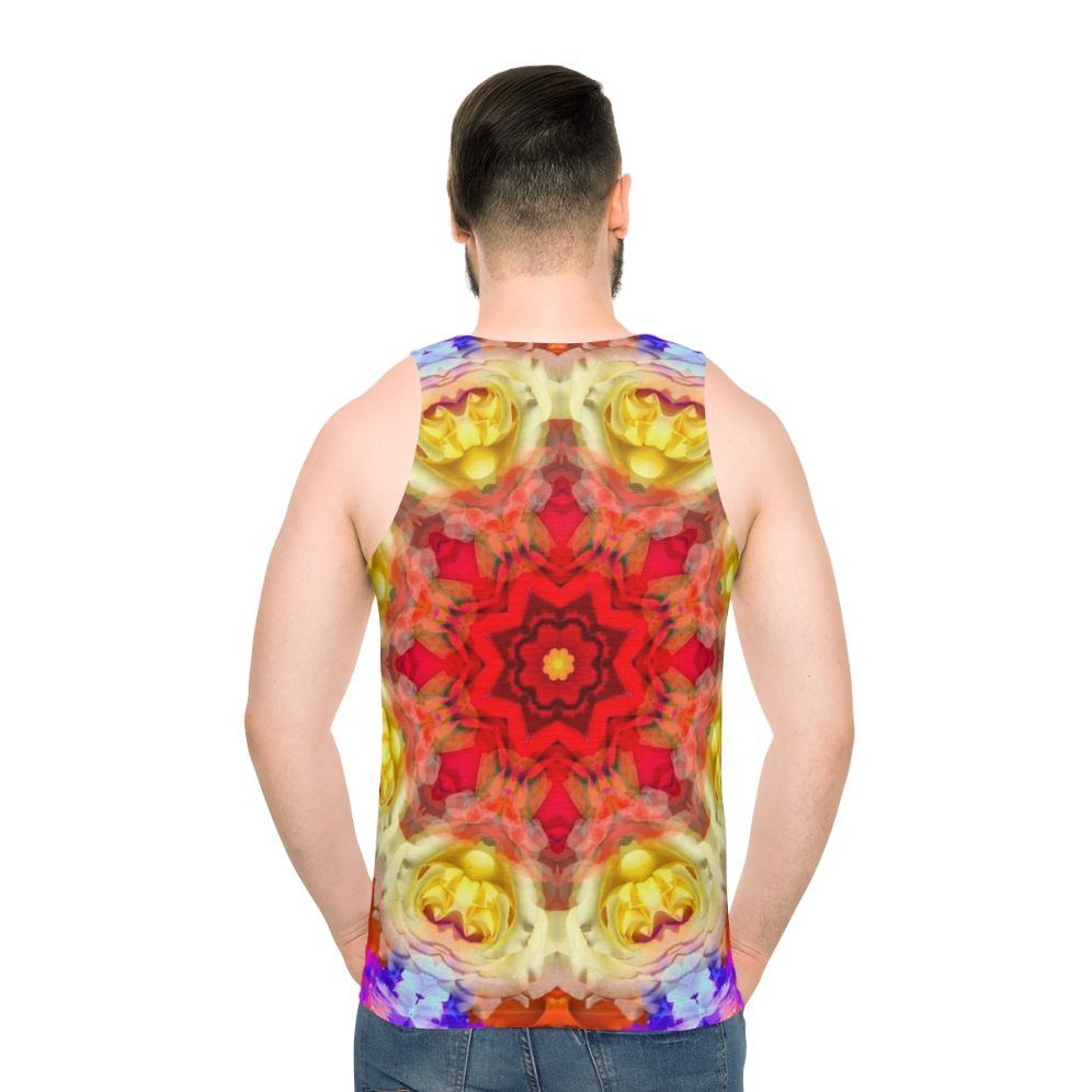 Spiritual rose unisex tank top