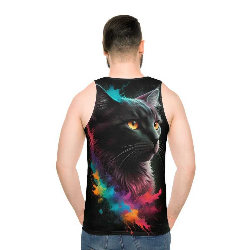 Splash Cat Unisex Graphic Tank Top