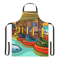 Bumper Boats Themed Apron with Shark Design