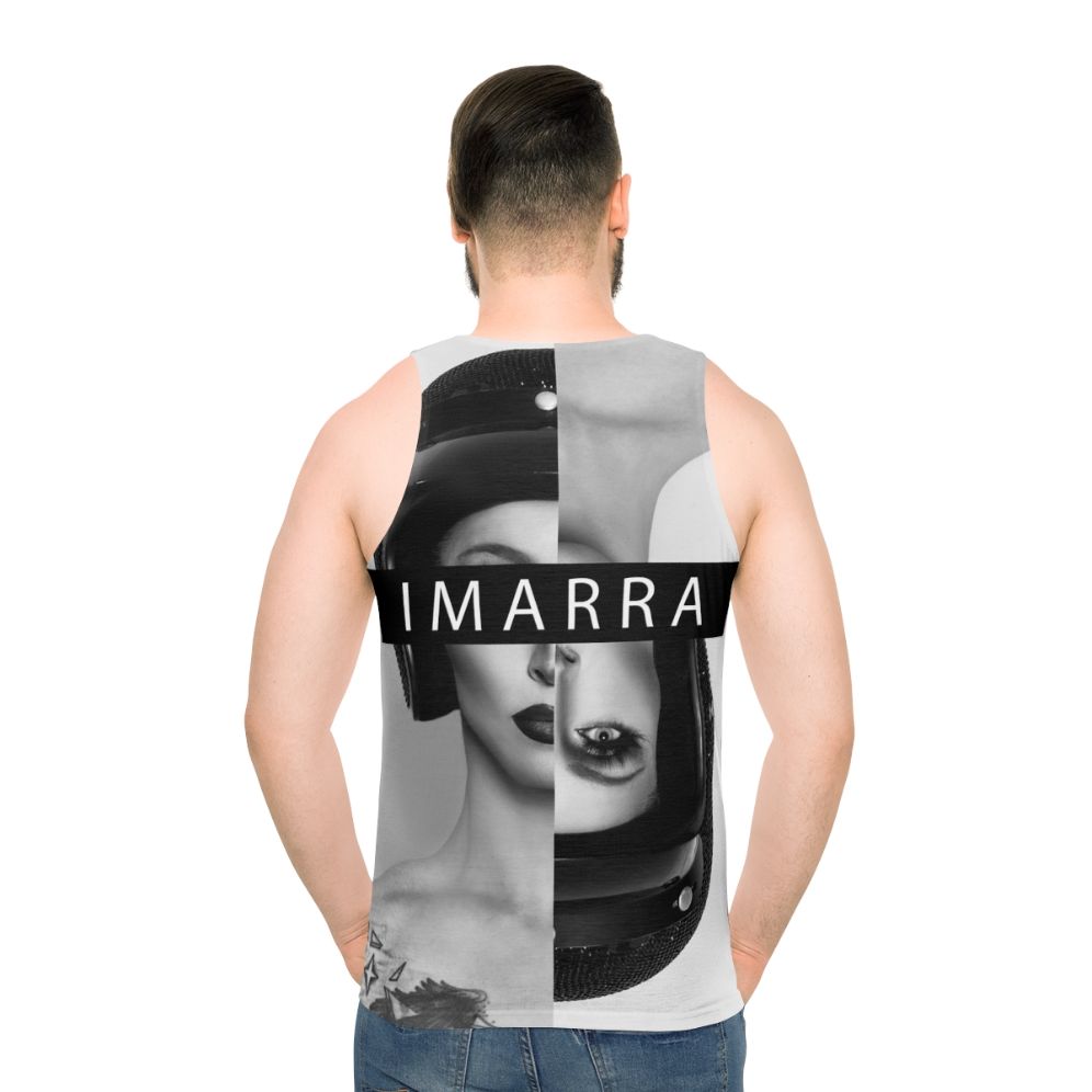 Split Screen Unisex Graphic Tank Top