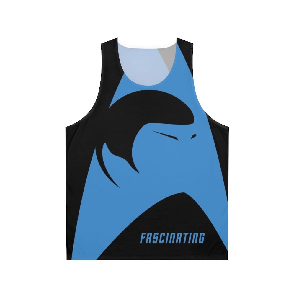 Spock Fascinating Minimalist Star Trek Tank Top