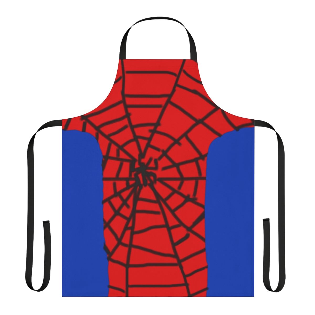 Spoderman-inspired superhero apron with a fun, graphic design
