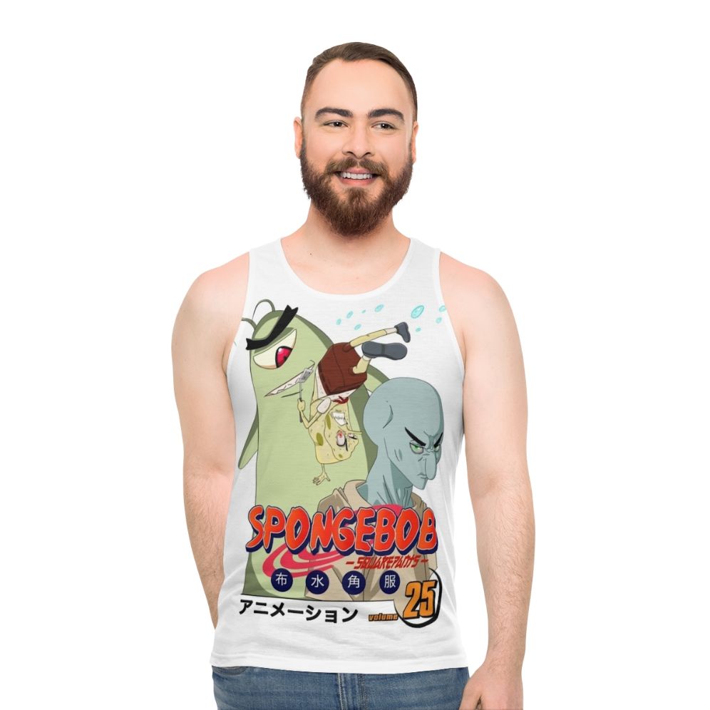 Spongebob Anime Inspired Unisex Tank Top