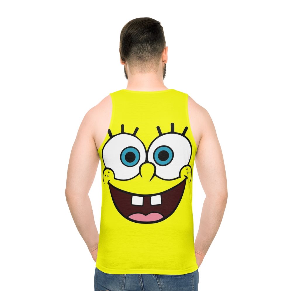 Spongebob cartoon character printed on a unisex tank top