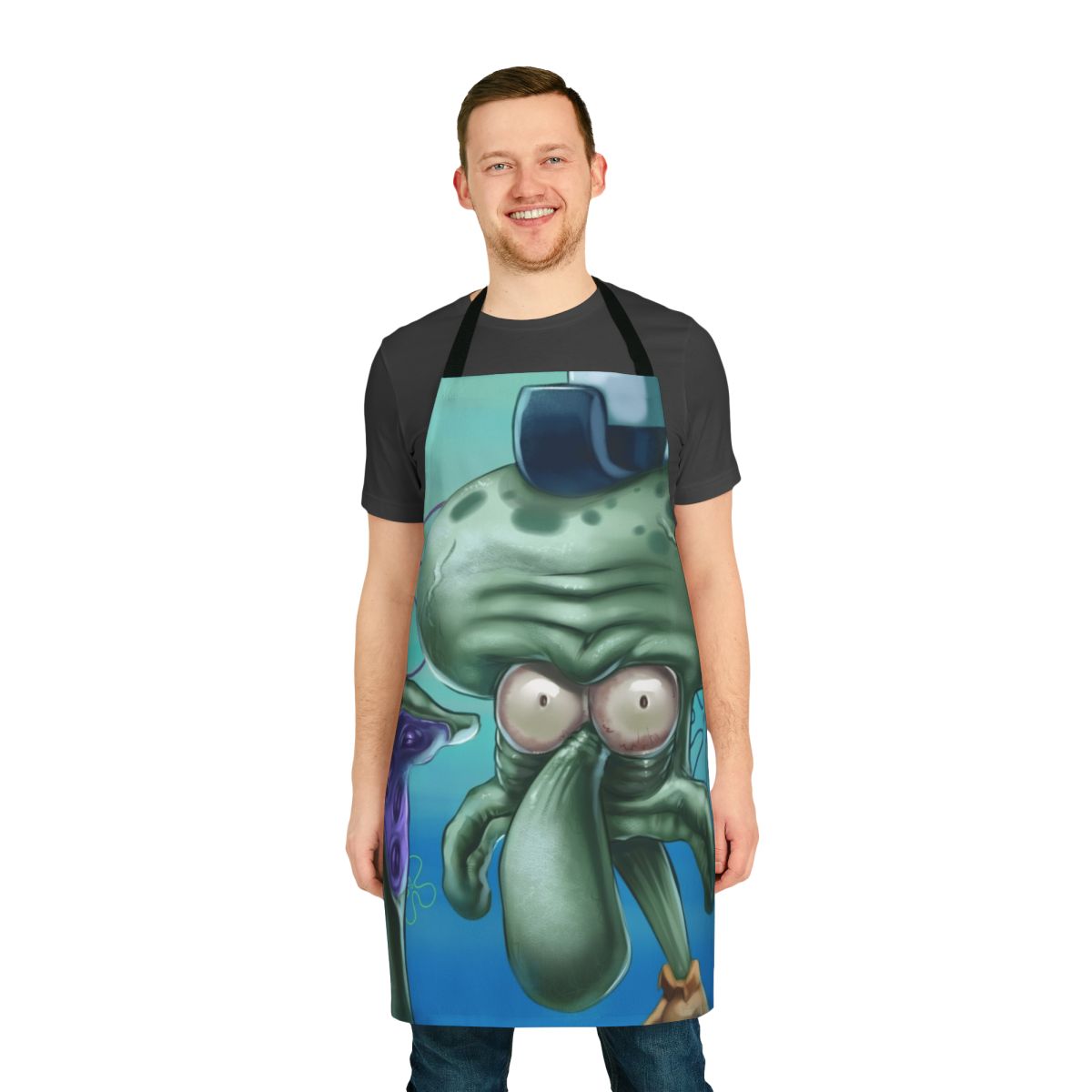 Spongebob cartoon-themed novelty apron