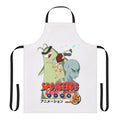 Illustration of Spongebob Squarepants in anime art style on a kitchen apron