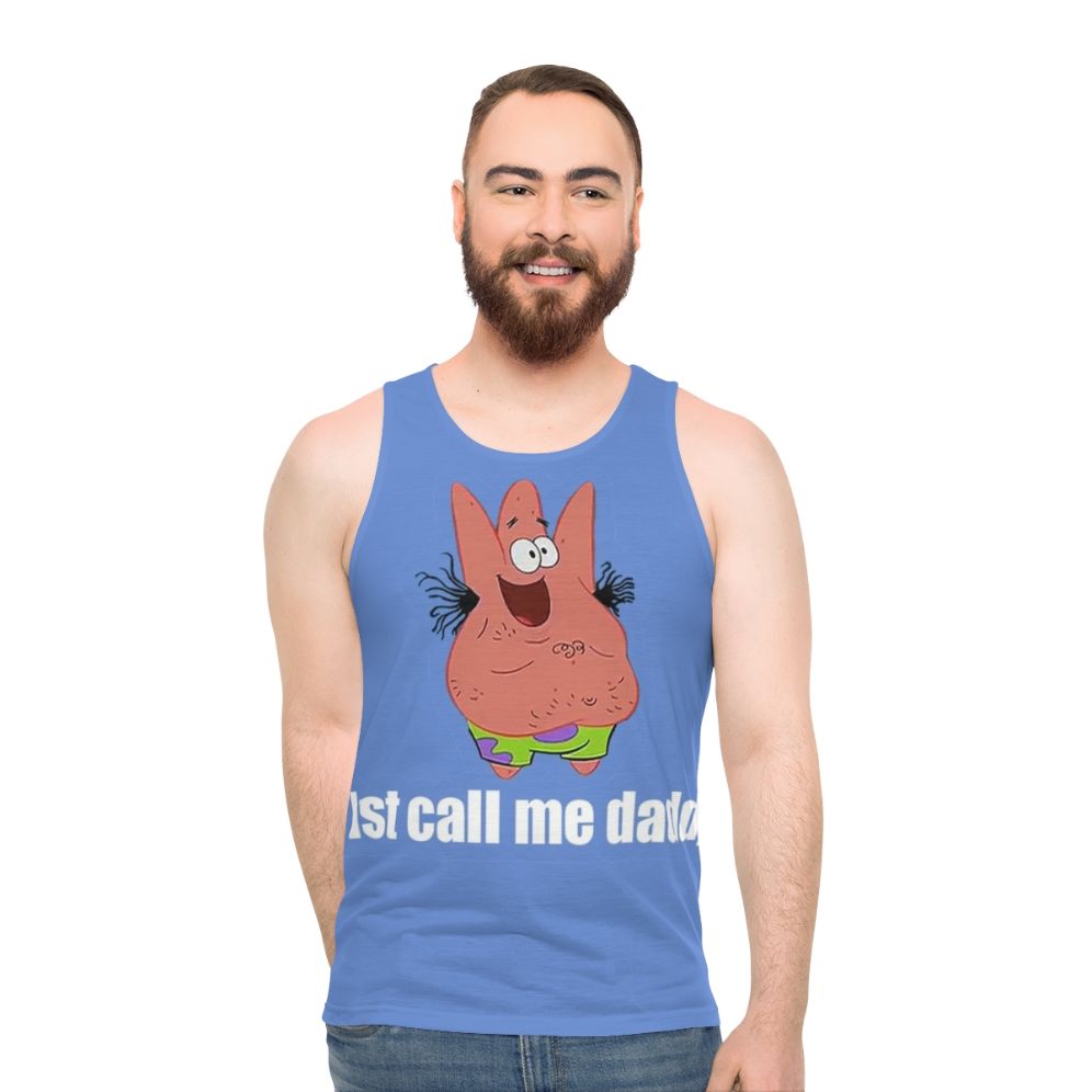 Spongebob Patrick "Just Call Me Daddy" Unisex Tank Top