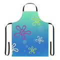Spongebob themed apron with Bikini Bottom design