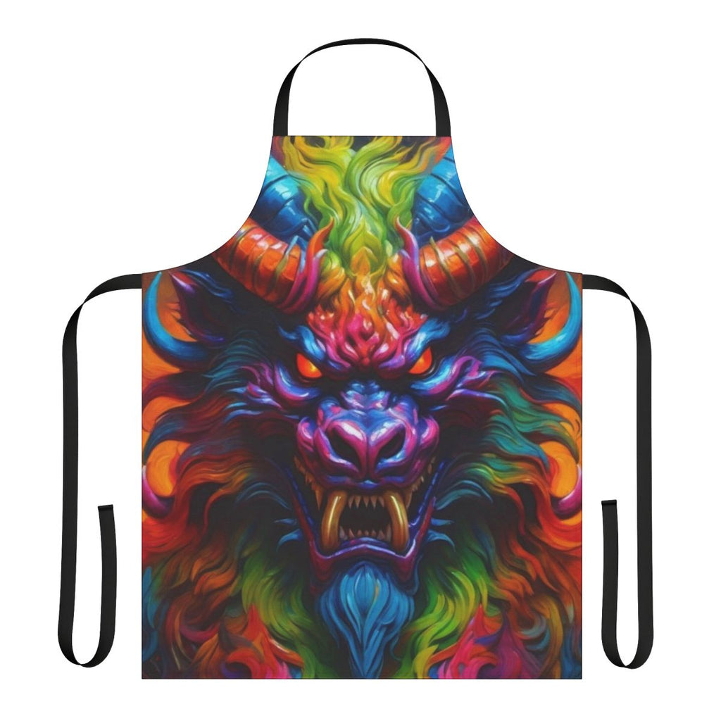 Frightening monster-themed apron for a terrifying kitchen experience