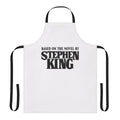 "Apron inspired by the works of horror author Stephen King"