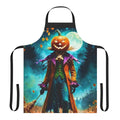 Frightening apron to scare away birds with a spooky, haunting design
