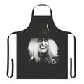 Black apron with Zombo design for dark and moody kitchen environments