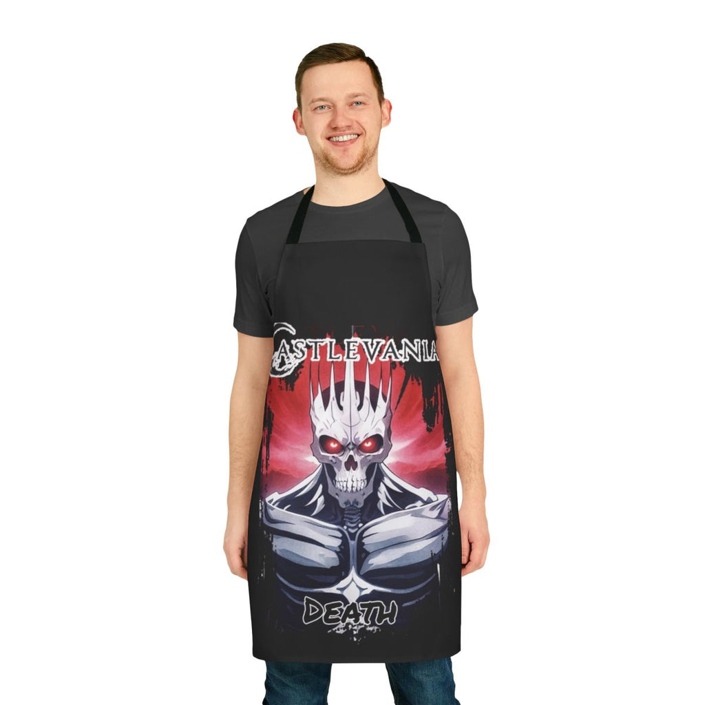 Castlevania-themed death apron with a stylized design for fans of the Netflix series