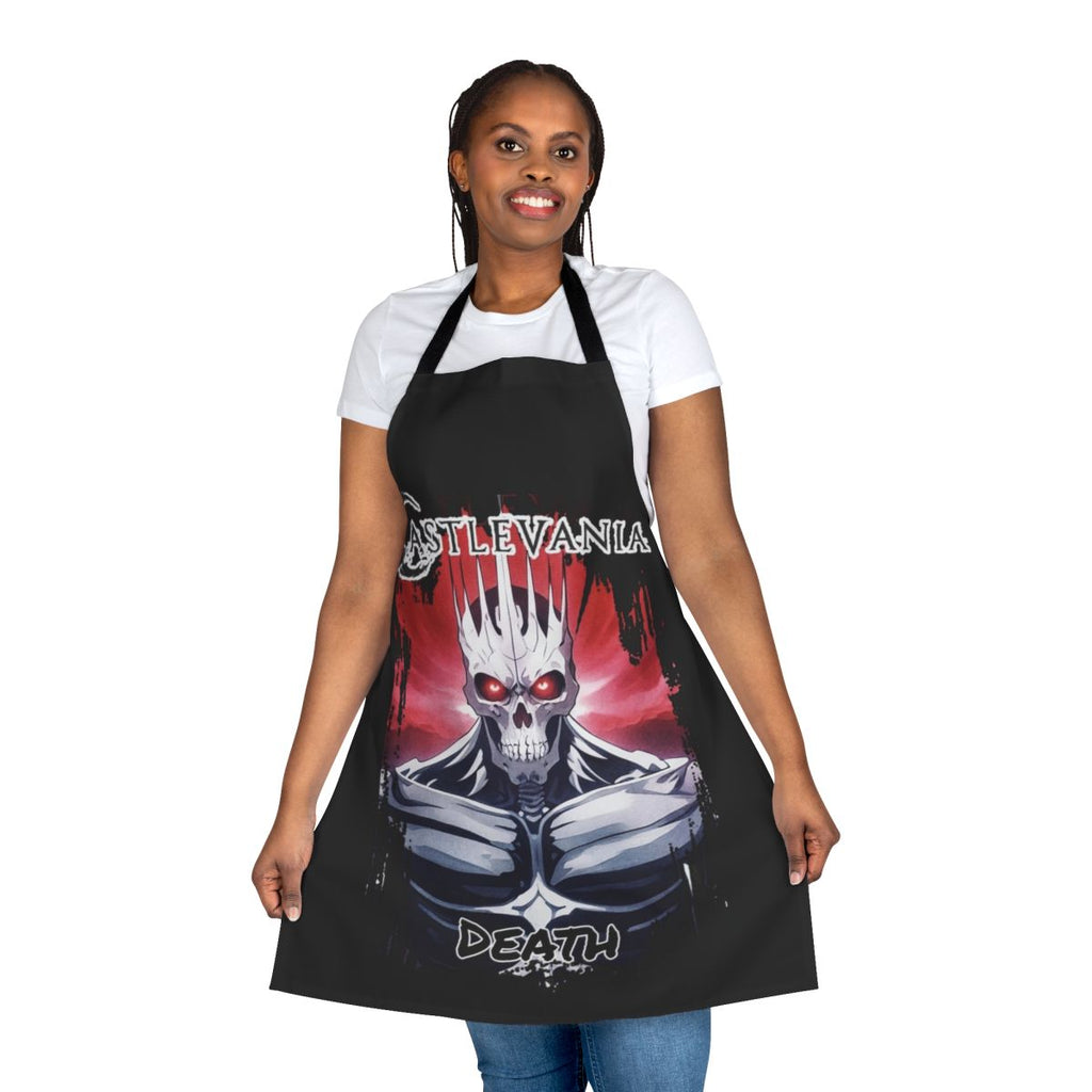 Castlevania-themed death apron with a stylized design for fans of the Netflix series