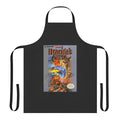 Castlevania-themed apron with Dracula and horror imagery for retro gaming fans