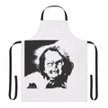 Stylish apron featuring the iconic horror character Chucky from the Child's Play movie franchise