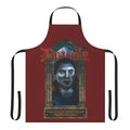 Dracula-themed apron with classic vampire imagery and Gothic design