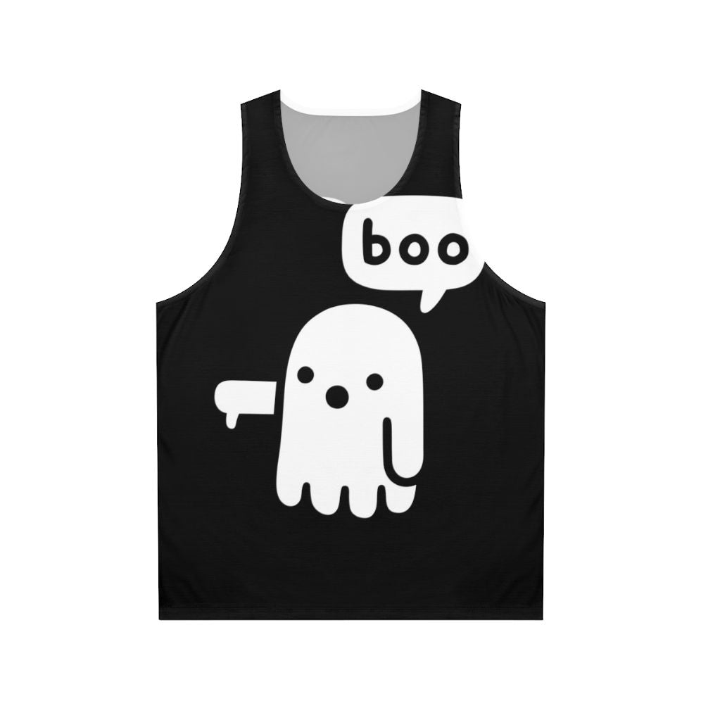 Spooky Ghost Unisex Tank Top