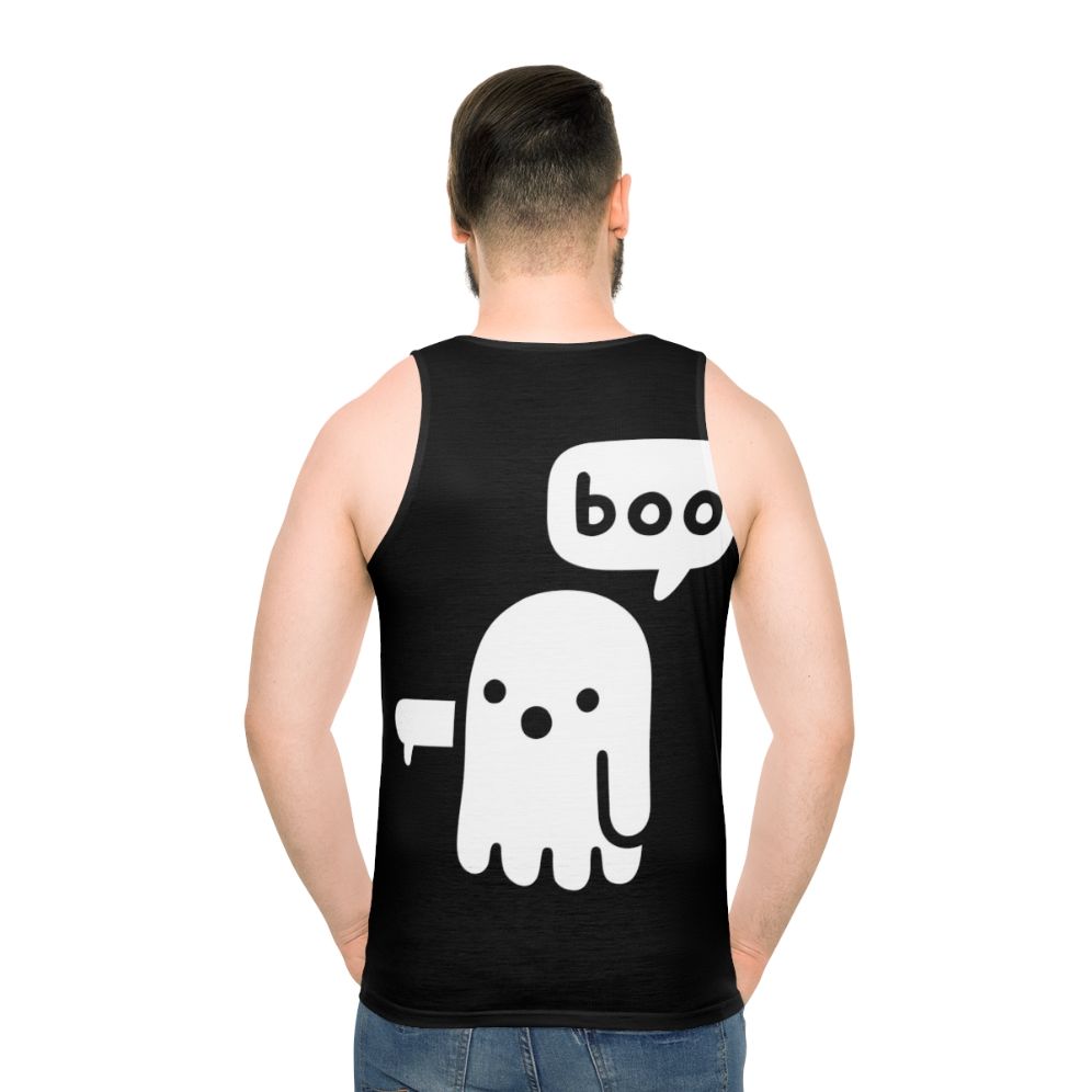 Spooky Ghost Unisex Tank Top