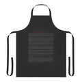 Apron featuring the haunting imagery of Edgar Allan Poe's "The Masque of the Red Death"