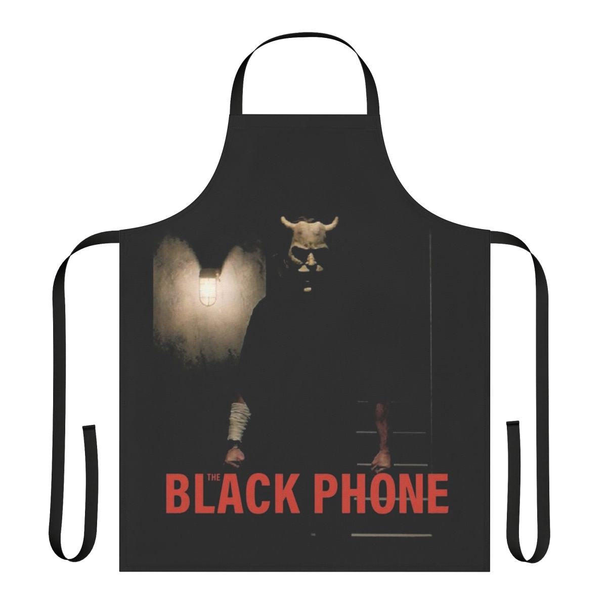 Spooky Grabber Apron with imagery from The Black Phone