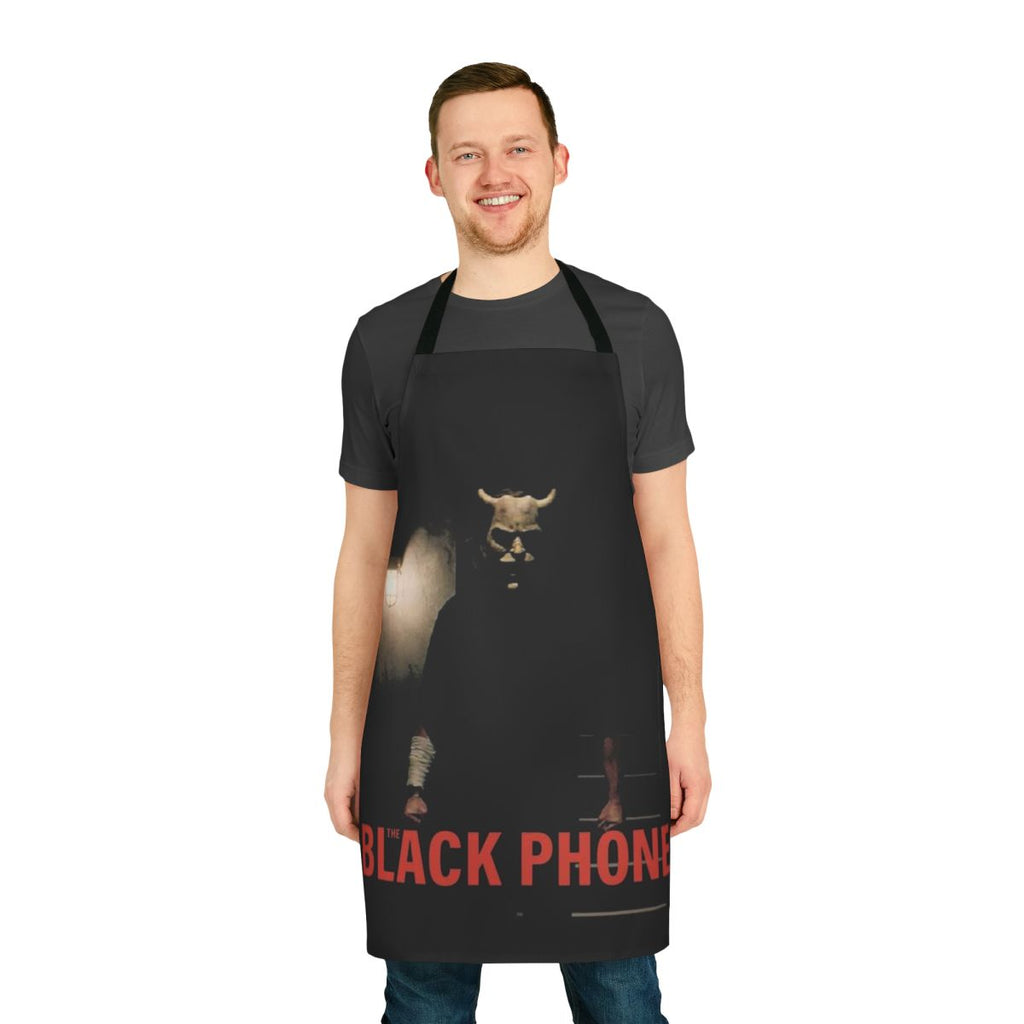 Spooky Grabber Apron with imagery from The Black Phone