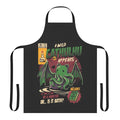 A spooky horror-themed apron featuring the iconic Cthulhu from H.P. Lovecraft's cult classic stories