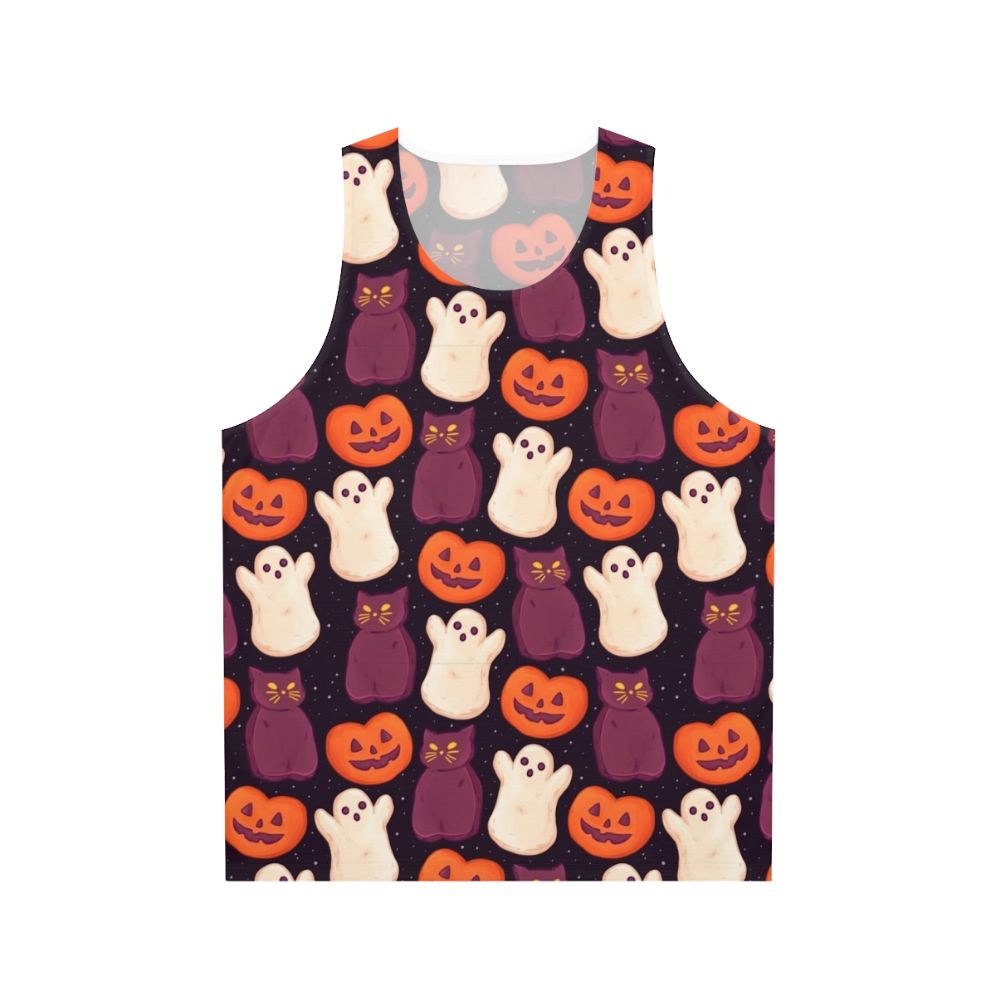Spooky marshmallow Halloween tank top