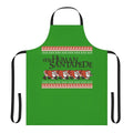 Apron with a horror movie-inspired design