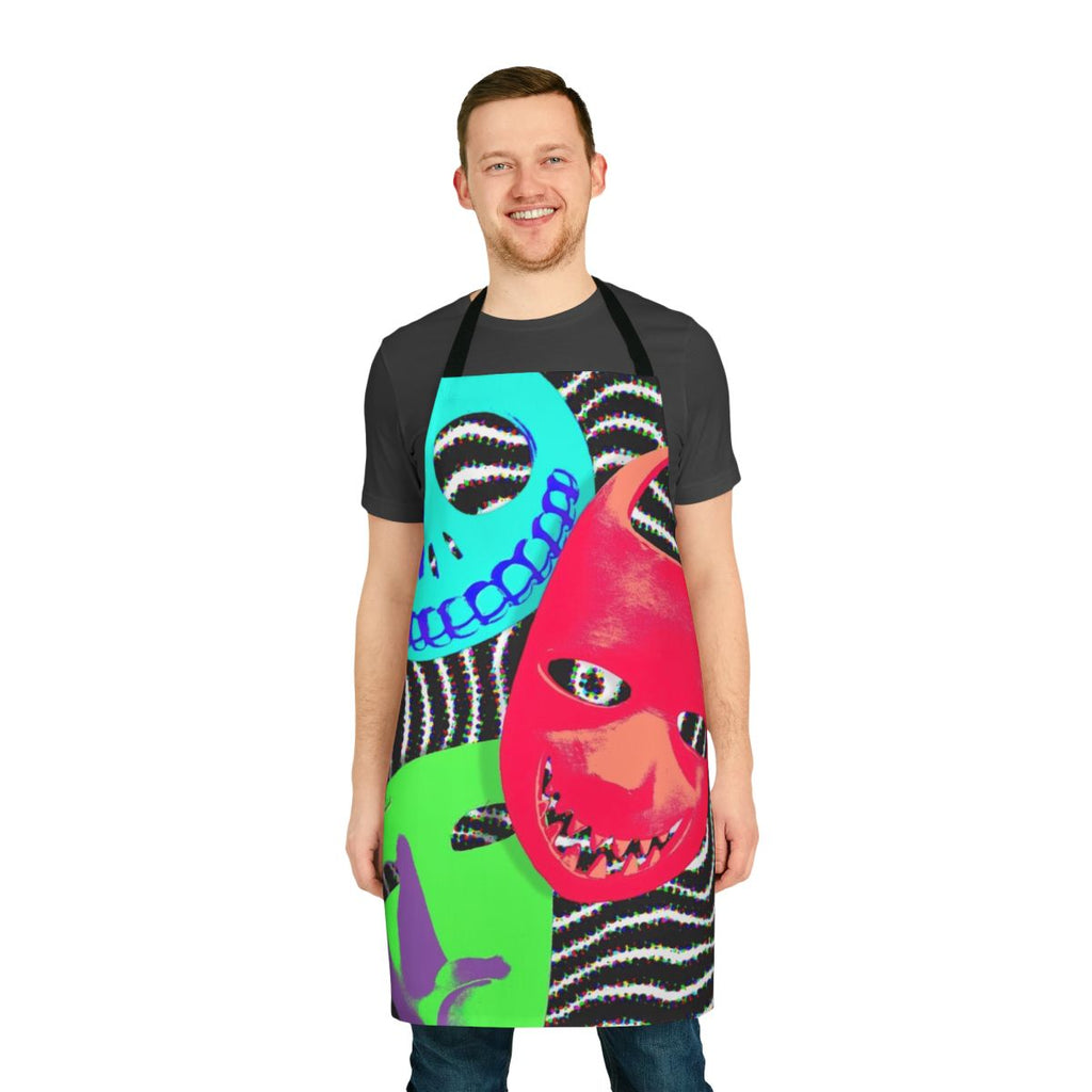 Apron featuring characters from a classic horror movie